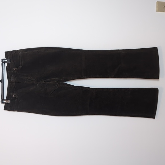 Lands' End Brown Mid Rise Boot Cut Corduroy Pants - Picture 1 of 7